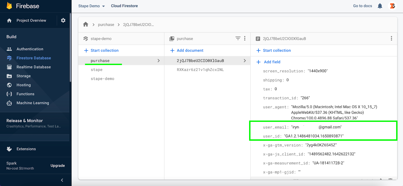 Write Data To Firestore From Server Google Tag Manager - Stape