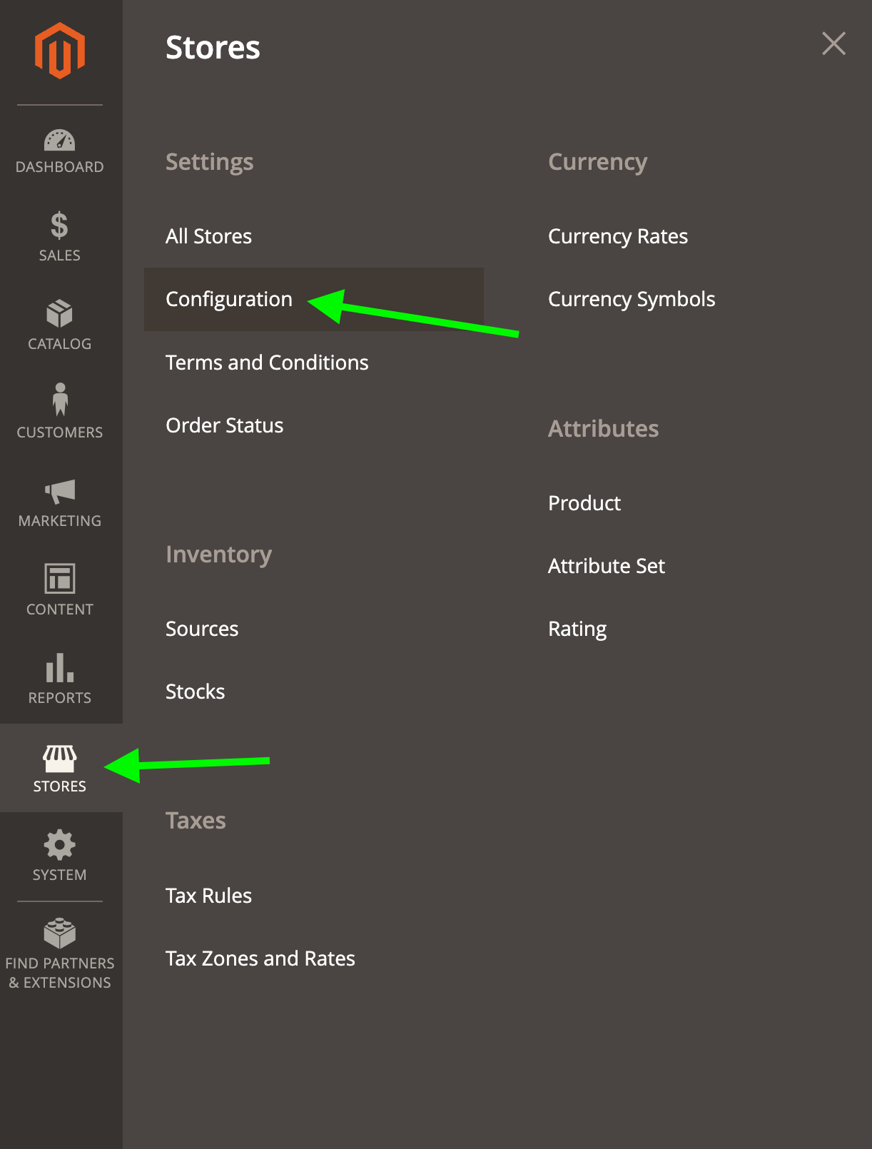 magento 2 account configuration