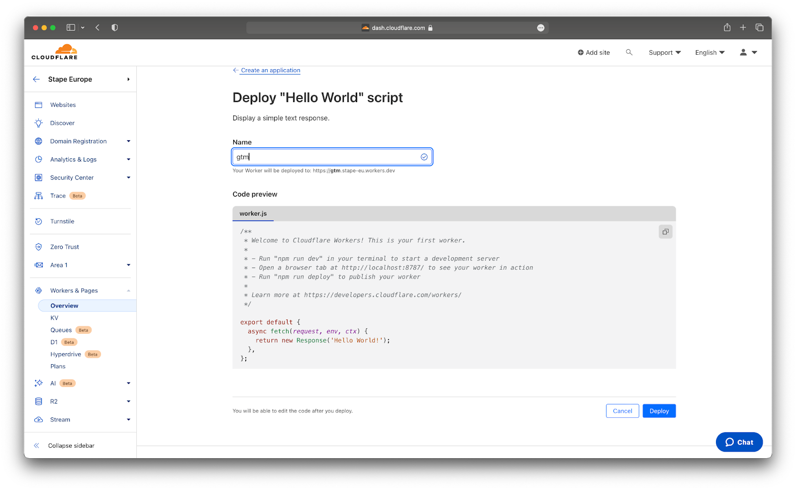 A new way to set up a custom domain in server gtm stape