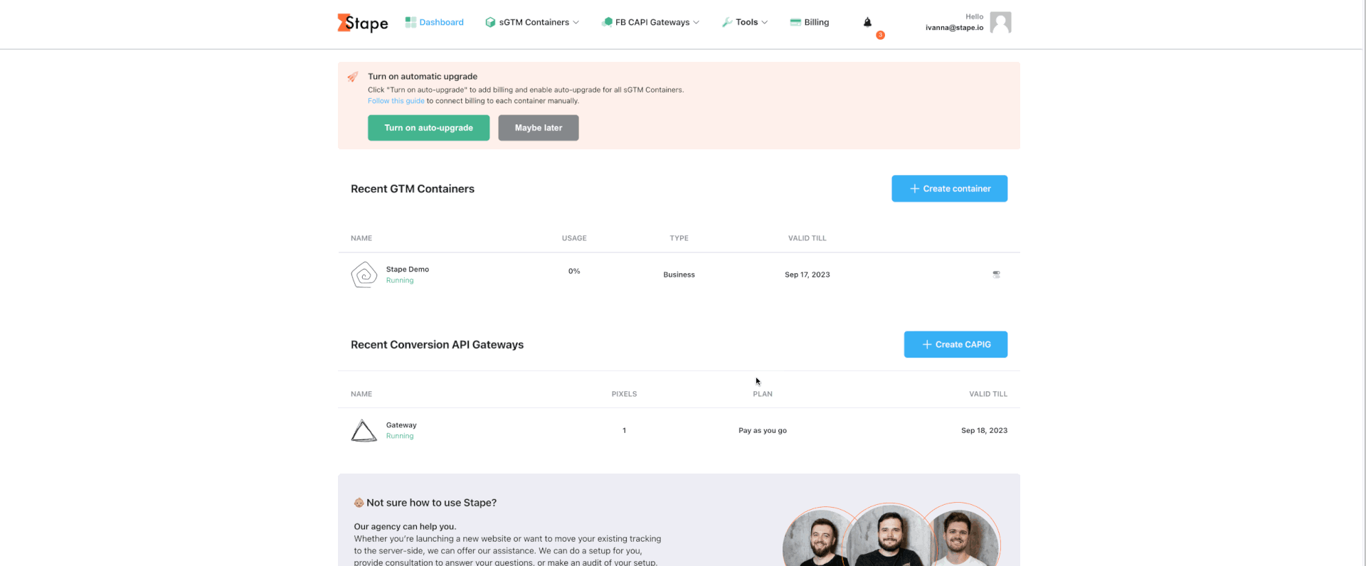 add new pixels to your conversions api gateway environment