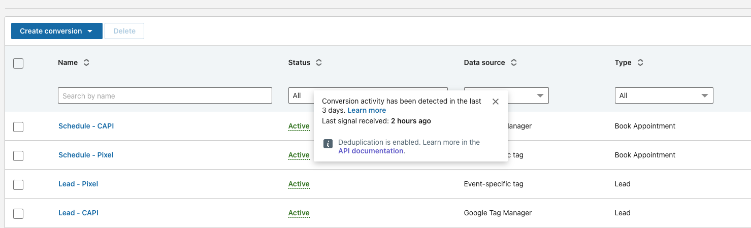 LinkedIn Conversion API Tag for server GTM - Stape