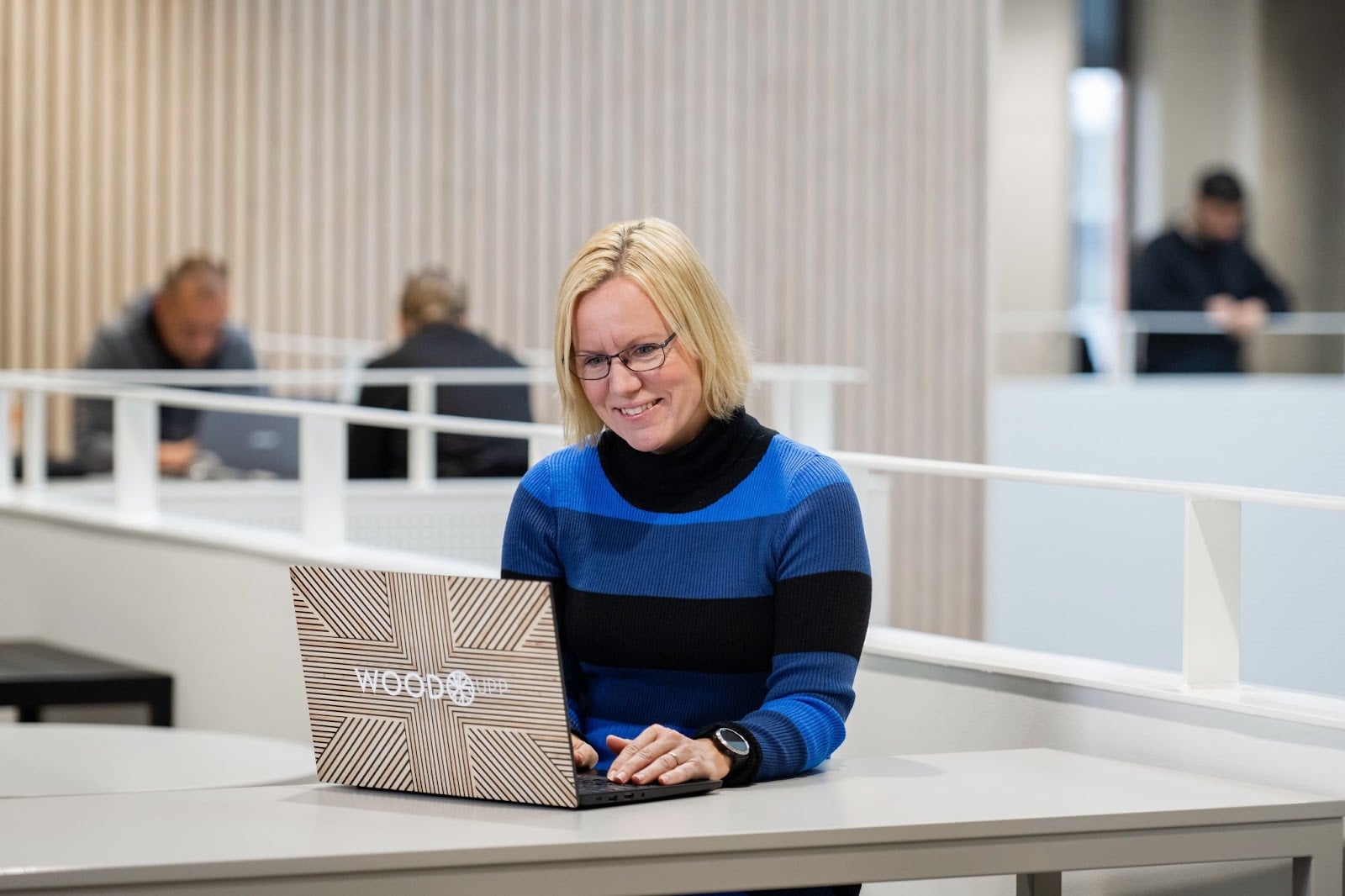 Helle Merrild, Head of Marketing at WoodUpp.