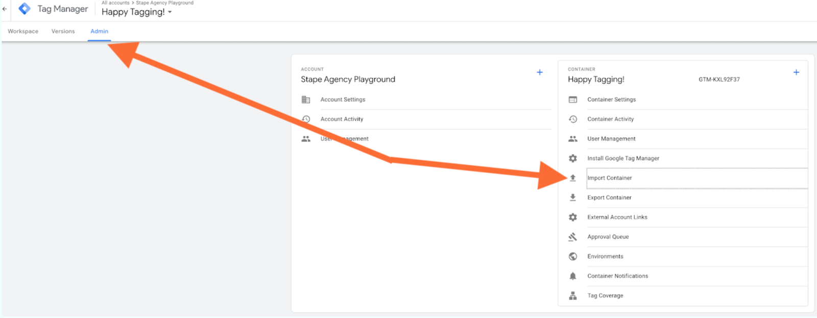 GTM templates for magento