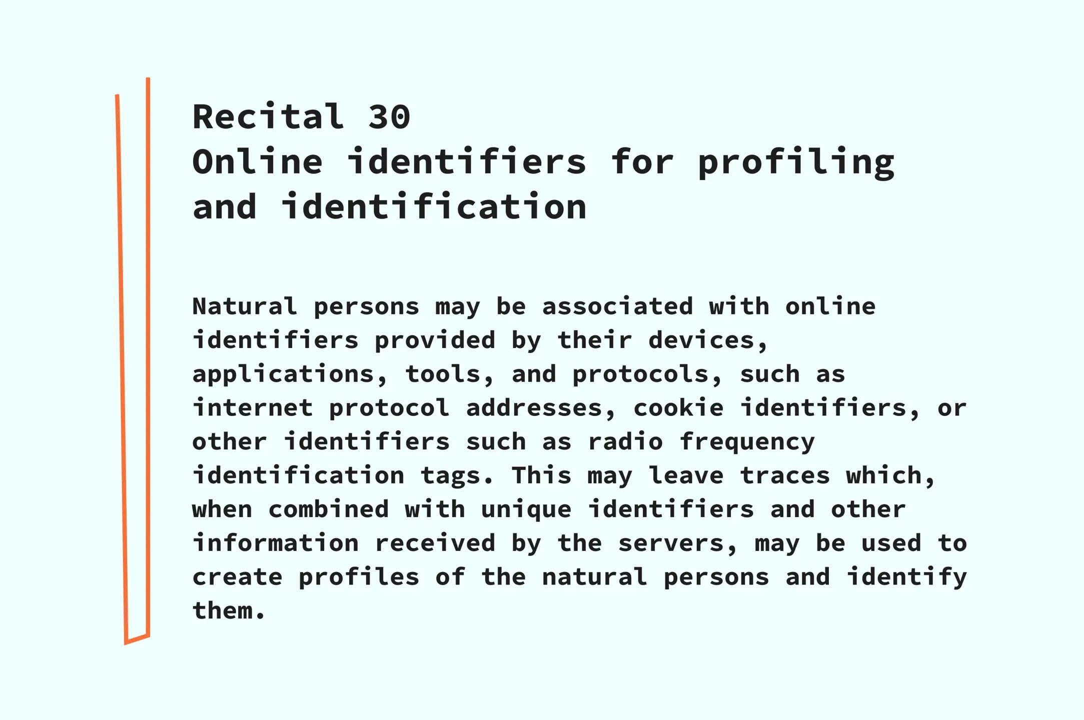 online identifiers for profiling and identification