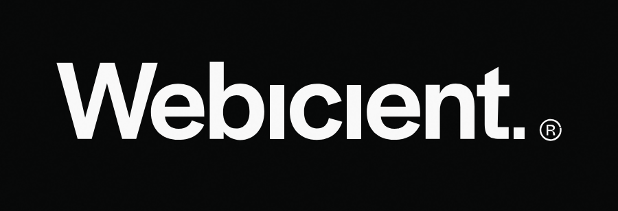 Webicient logo