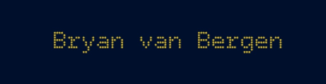 Bryan van Bergen logo