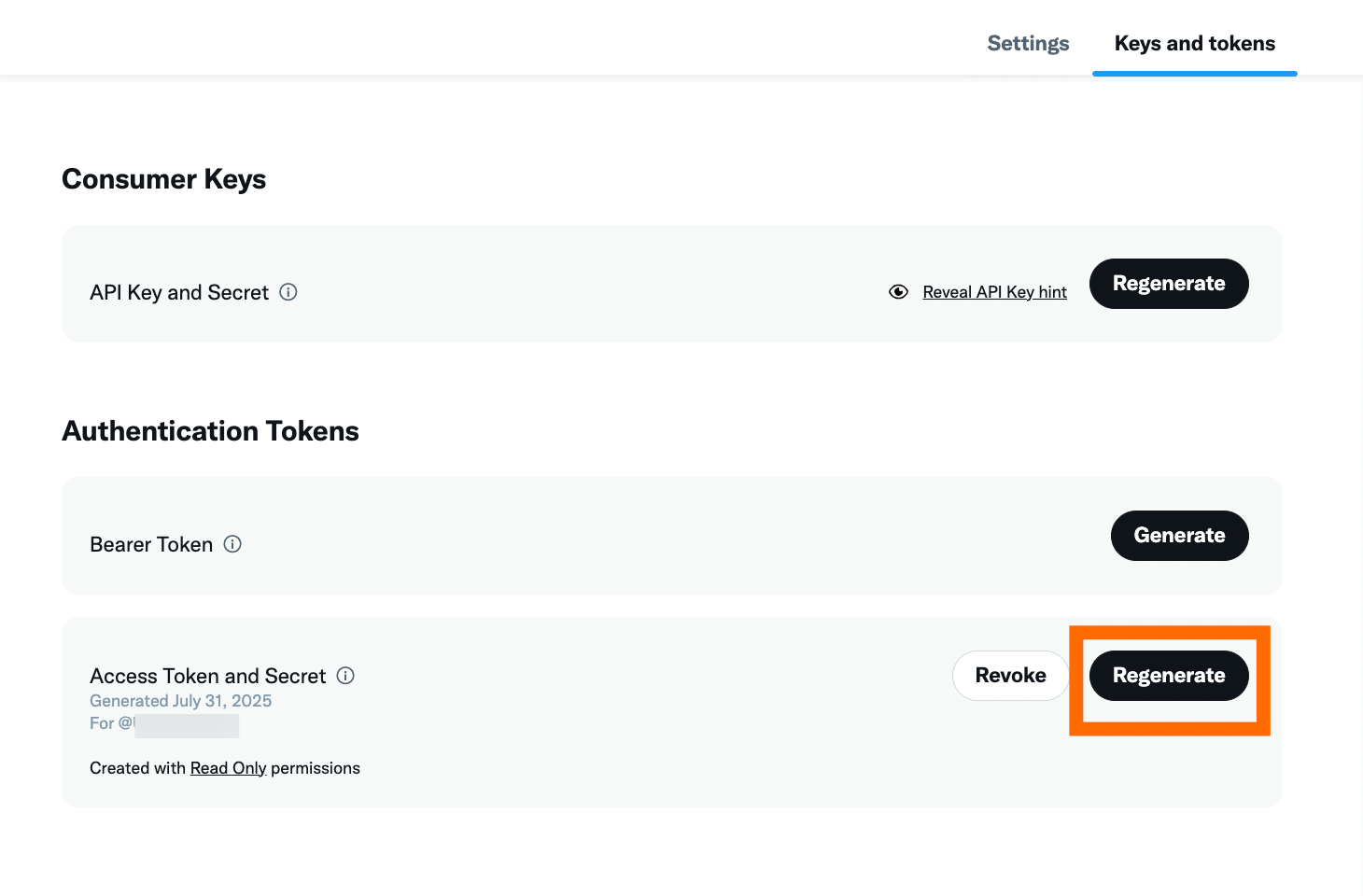 Authentication Tokens