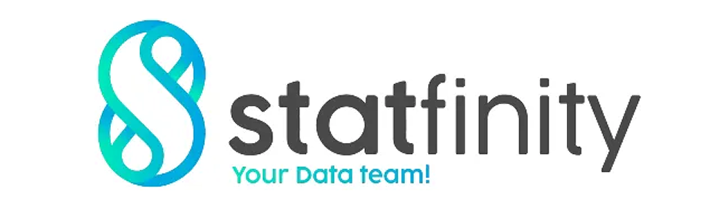 Statfinity logo white bg