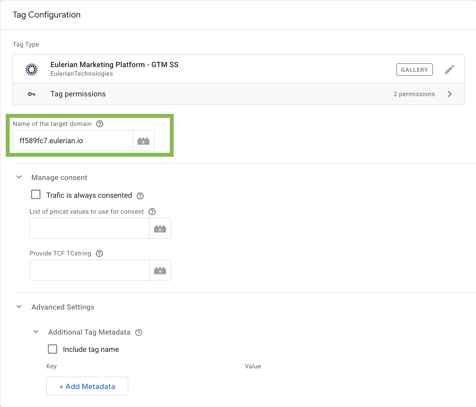 Stape Logs mostrando requisições bem-sucedidas ao Eulerian
