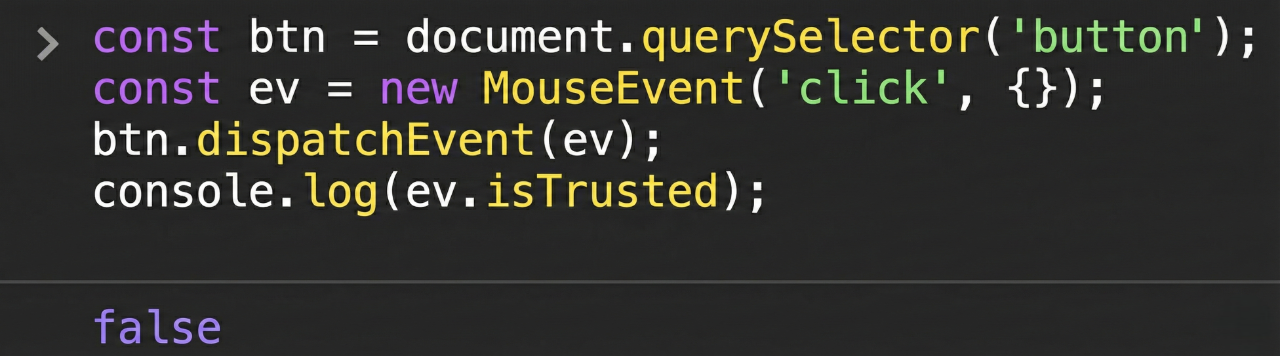 event.isTrusted
