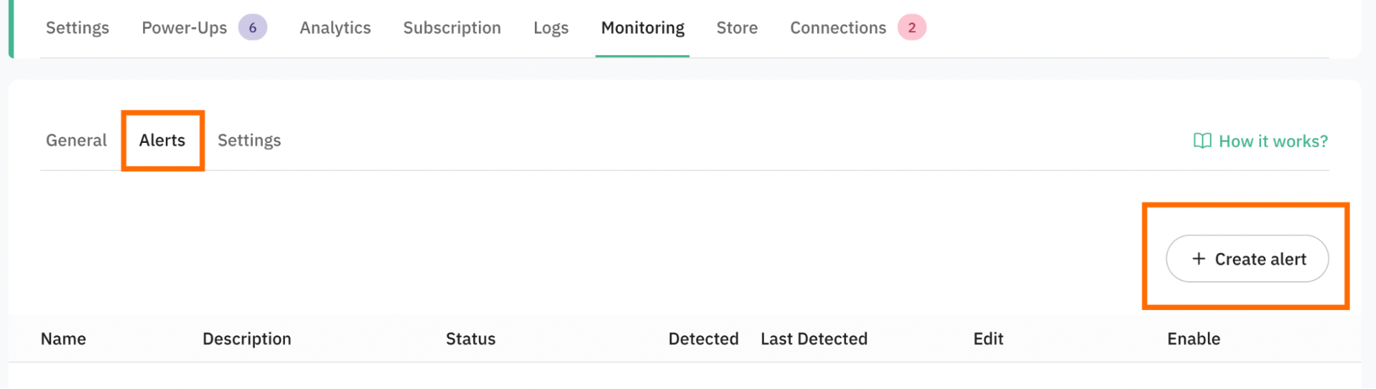 Interface de Logs com requisições de entrada e saída detalhadas