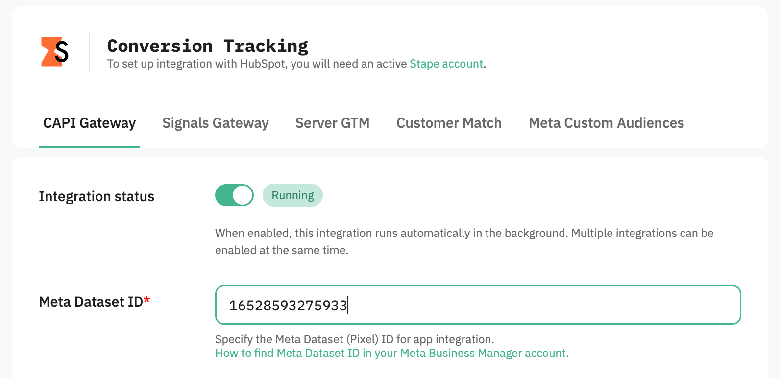 How to access the Stape Conversion Tracking app for Zoho CRM